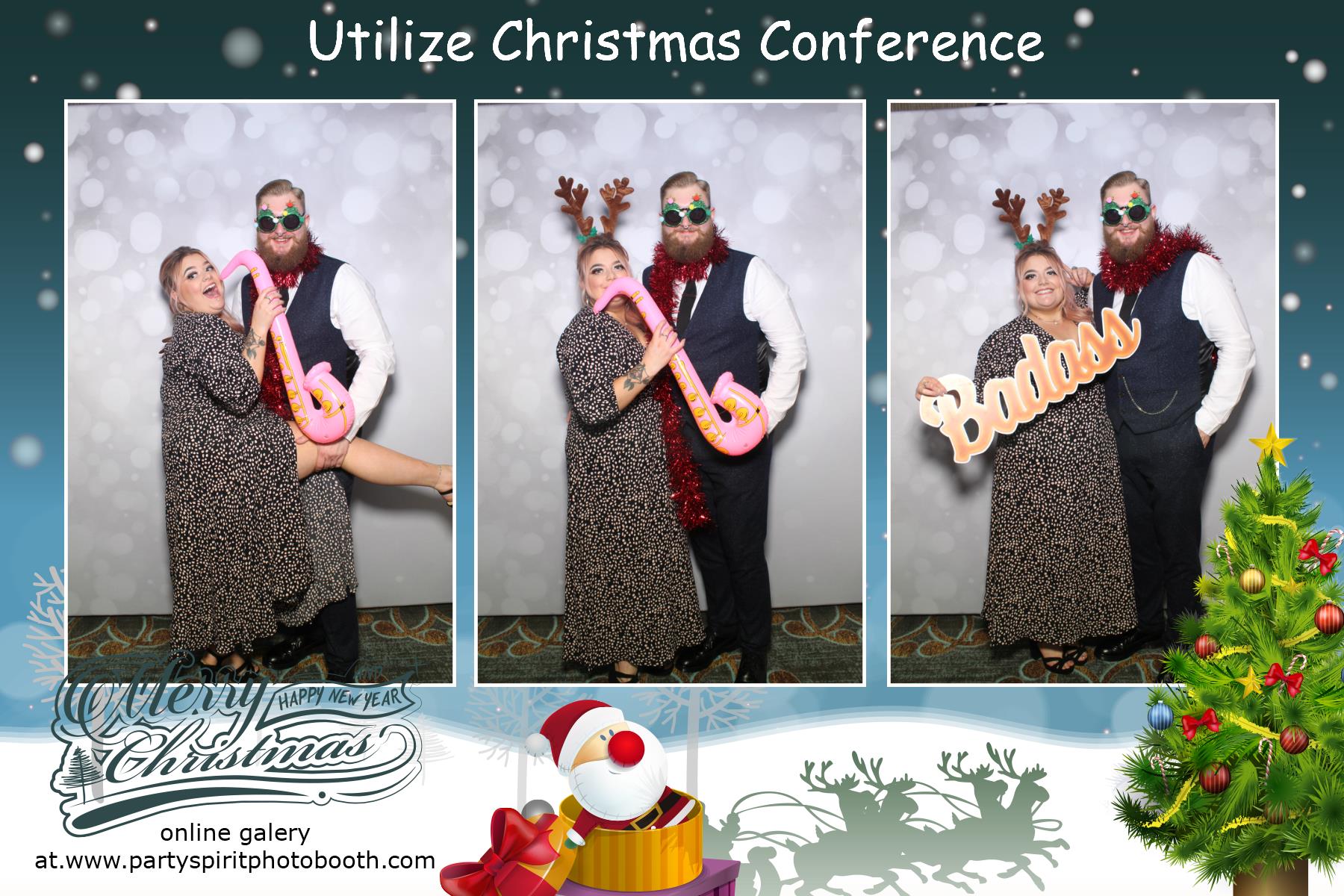 Utilize Christmas Conference | View more photos from the event at gallery.partyspiritphotobooth.com/u/PartySpiritPhotoBooth/Utilize-Christmas-Conference